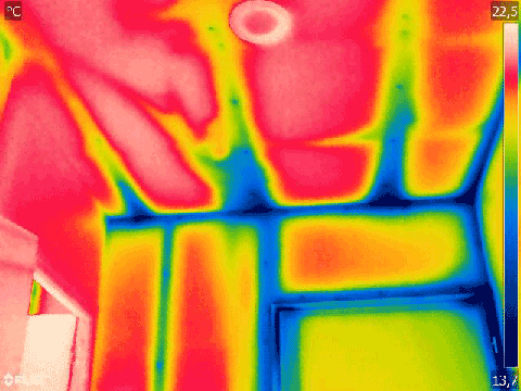 Thermographie Infrarouge d'un logement Thermographie Infrarouge d'un logement